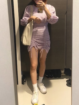 「アイテム（ワンピース/ドレス）」を使った、HIKOさん（レディース・153cm・10代）の夏コーディネート