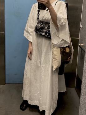 「教会」｜miu.さん（レディース・160cm）の春コーディネート