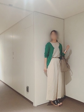 「MARC JACOBS（マークジェイコブス）のアイテム（トートバッグ）」を使った、namiさん（レディース・167cm）の夏コーディネート