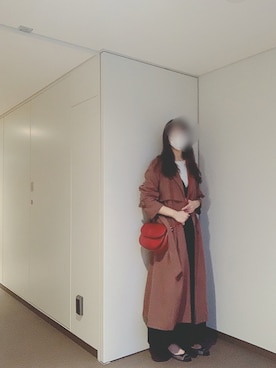 「LEPSIM（レプシィム）のアイテム（オールインワン・サロペット）」を使った、namiさん（レディース・167cm）の春コーディネート