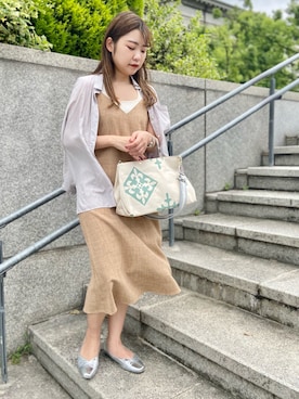 「russet(russet)」｜shimada1996さん（レディース・163cm）の夏コーディネート