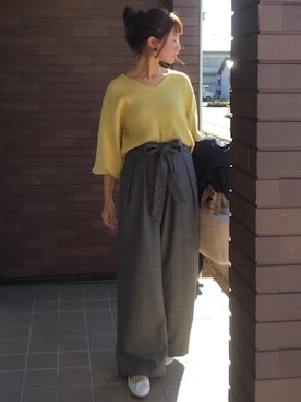 「ORiental TRaffic(ORiental TRaffic)」｜「アイテム（マウンテンパーカー）」を使った、mayuさん（レディース・165cm）の冬コーディネート