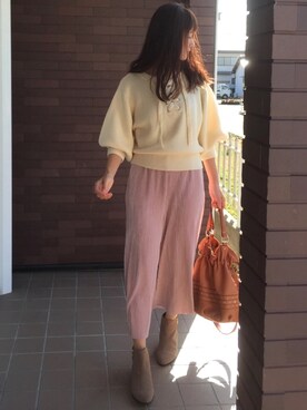 「Discoat Parisien」｜「アイテム（ブーツ）」を使った、mayuさん（レディース・165cm）の冬コーディネート