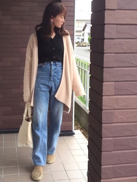 「cepo（セポ）のアイテム」を使った、mayuさん（レディース・165cm）の春コーディネート