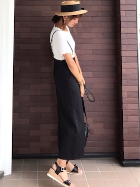「Discoat Parisien」｜「アイテム（アクセサリー）」を使った、mayuさん（レディース・165cm）の夏コーディネート