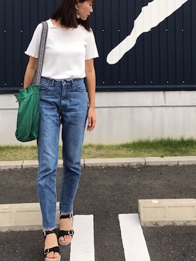「Discoat Parisien」｜「アイテム（アクセサリー）」を使った、mayuさん（レディース・165cm）の夏コーディネート