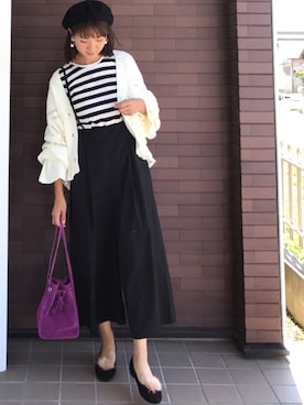 「Discoat Parisien」｜「アイテム（アクセサリー）」を使った、mayuさん（レディース・165cm）の秋コーディネート