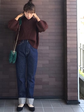 「Discoat Parisien」｜「アイテム（その他）」を使った、mayuさん（レディース・165cm）の秋コーディネート