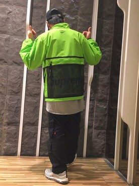 「日常」｜「アイテム（ジャケット/アウター）」を使った、Chang BigGreenさん（メンズ・170cm）の冬コーディネート
