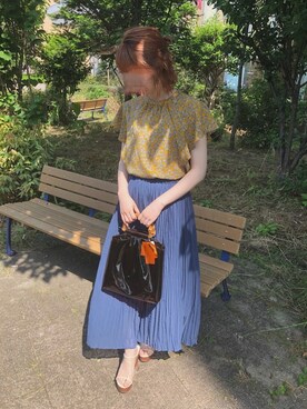 優香さん（レディース・155cm）の夏コーディネート