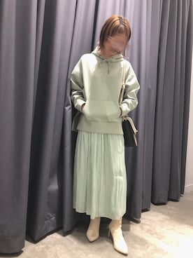 優香さん(レディース・155cm)の冬コーディネート