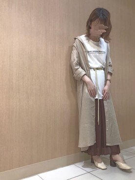 優香さん（レディース・155cm）の春コーディネート