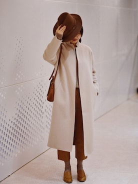 adaさん（レディース・158cm）の冬コーディネート