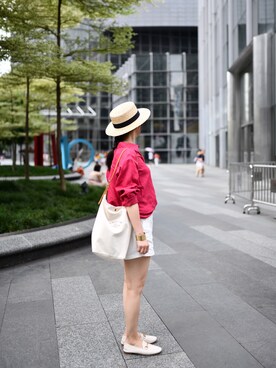 adaさん（レディース・157cm）の夏コーディネート