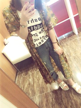 ひぃちゃんさん(レディース・159cm)の夏コーディネート