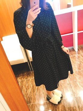 「sango（sango）のアイテム（腕時計）」を使った、ひぃちゃんさん（レディース・159cm）の秋コーディネート