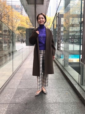 001673tkさん（レディース・165cm）の冬コーディネート