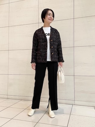 ユナイテッドアローズ ＊ ファンシーツイードジャケット UNITED ARROWS（ユナイテッドアローズ）の「＜UNITED ARROWS