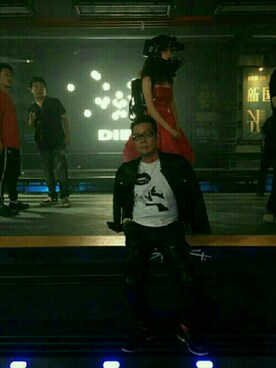 「パーティースタイル」｜「アイテム（ライダースジャケット）」を使った、DIESEL BoY さん（メンズ・174cm）の秋コーディネート