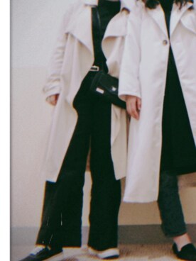 「mini（ミニ）のアイテム」を使った、ももこさん（レディース・154cm）の秋コーディネート