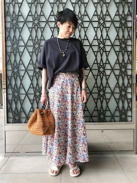 田中さん（レディース・152cm）の春コーディネート