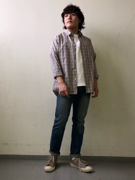 「FORK&SPOON（フォークアンドスプーン）のアイテム（その他）」を使った、さとすけさん（メンズ・164cm）の春コーディネート