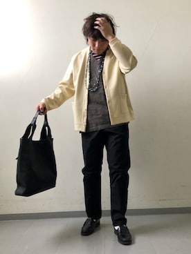 さとすけさん（メンズ・164cm）の春コーディネート