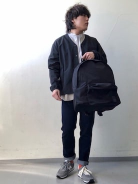 「WILD THINGS（ワイルドシングス）のアイテム（バッグ）」を使った、さとすけさん（メンズ・164cm）の春コーディネート
