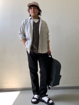 さとすけさん(メンズ・163cm)の春コーディネート