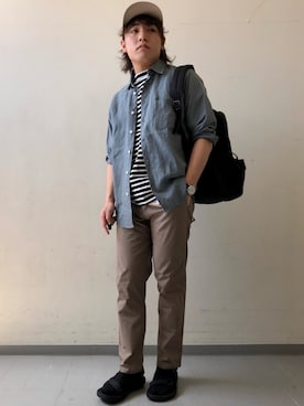 さとすけさん(メンズ・163cm)の春コーディネート