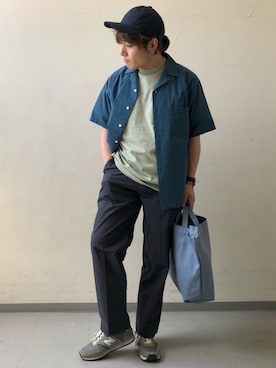 さとすけさん(メンズ・163cm)の春コーディネート