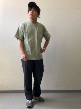 さとすけさん（メンズ・163cm）の春コーディネート