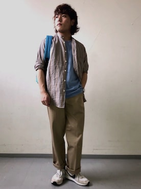 さとすけさん（メンズ・163cm）の夏コーディネート