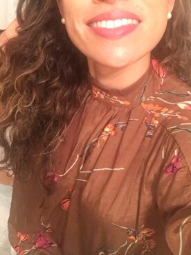 「アイテム（その他トップス、ブラウン系）」を使った、isaさん（レディース・160cm）の冬コーディネート