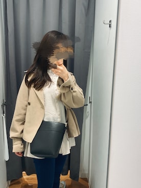 「apres jour（アプレジュール）のアイテム（トレンチコート）」を使った、miiさん（レディース・157cm）の春コーディネート