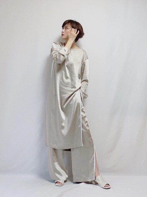 YUKI使用「AMERI（MIGNONNE LADY SET UP）」的時尚穿搭