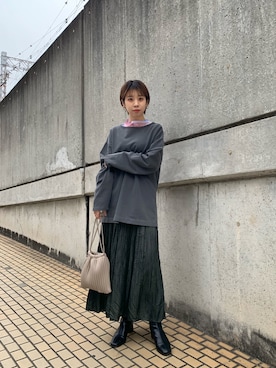 こざるさん（レディース・158cm）の冬コーディネート