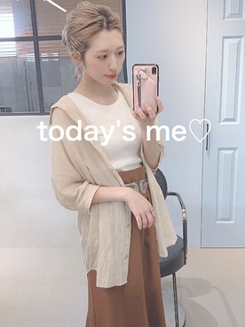 宮本しおりさんのコーディネート