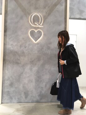 「Casselini（キャセリーニ）のアイテム（レインシューズ）」を使った、TERAOさん（レディース・158cm）の夏コーディネート