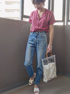 maikoさん（レディース・160cm）の夏コーディネート