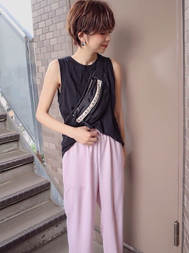 maikoさん（レディース・161cm）の夏コーディネート