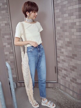 maikoさん（レディース・161cm）の夏コーディネート