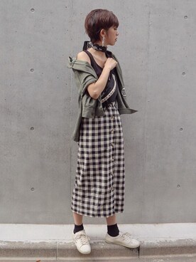 maikoさん（レディース・161cm）の夏コーディネート