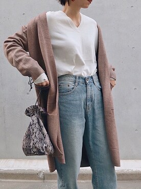 「ATTRANGS（アットランス）のアイテム」を使った、maikoさん（レディース・161cm）の秋コーディネート