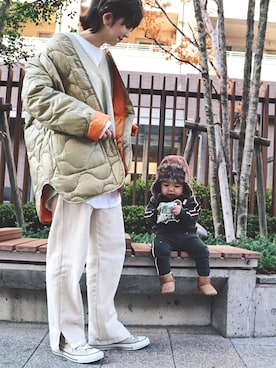 TODAYFUL(トゥデイフル)の「キルティングダウンジャケット ...