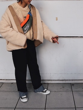 maikoさん（レディース・161cm）の冬コーディネート