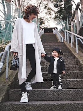 maikoさん（レディース・161cm）の冬コーディネート