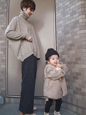 maikoさん（レディース・161cm）の冬コーディネート