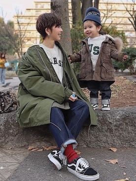 maikoさん（レディース・161cm）の冬コーディネート