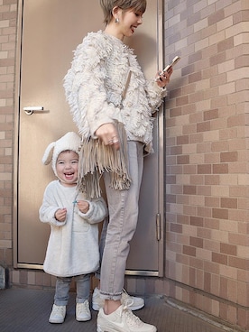 maikoさん（レディース・161cm）の冬コーディネート